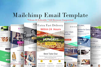 design mailchimp email template