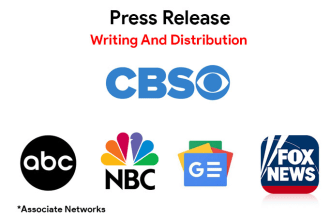 write and distribute a press release