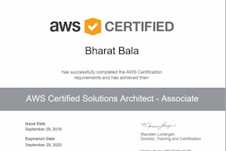 do your aws infrastructure design, setup, and management
