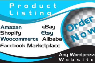 list your products on amazon ebay etsy shopify