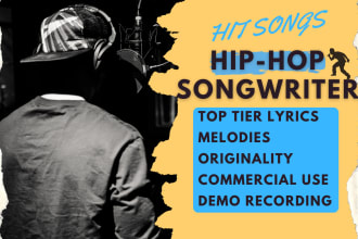 ghostwrite professional rap and hip hop lyrics