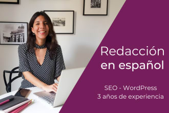 write original content in spanish for your blog