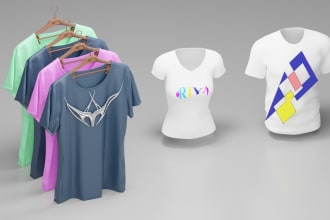 create 2d 3d pattern design, fabric, t shirts, technical drawing