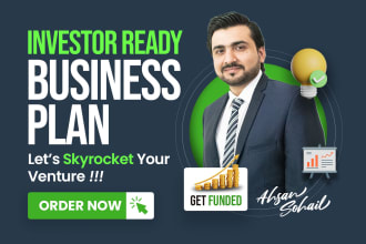 prepare a bespoke investor and bank ready business plan