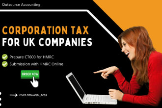prepare corporation tax return ct600 for UK ltd
