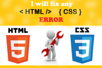 edit or fix any html, css, javascript code in 48 hrs max
