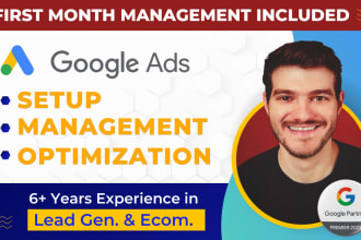 launch, manage and optimize your google ads campaign