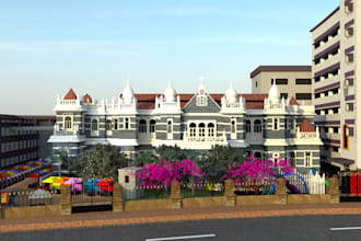 3d interior and exterior modeling and texturing