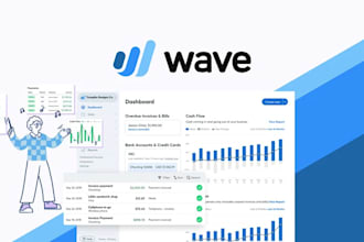 do professional bookkeeping on wave