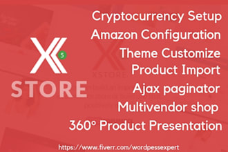 customize multipurpose woocommerce website by xstore theme