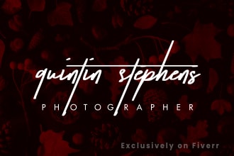 design elegant handwritten signature, photography, fashion, calligraphy logo