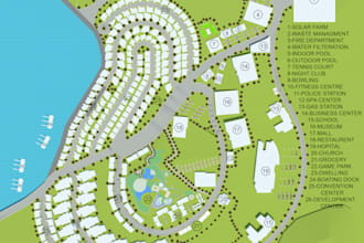 make site plans towns,residential,society and cul desac