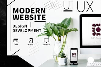 design modern website template
