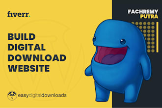 create professional digital download store using edd