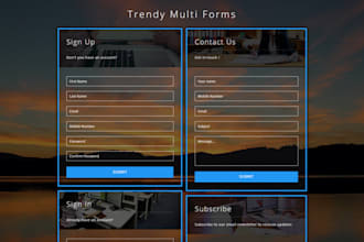 create and fix wordpress contact form, html form, do contact us form submission