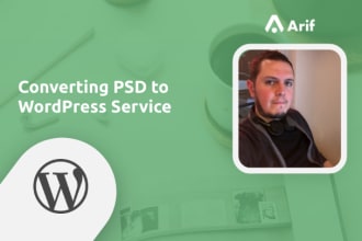 convert psd to wordpress