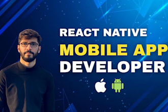 develop a react native mobile app for ios and android
