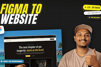 convert figma or ai design to wordpress website with elementor and acf