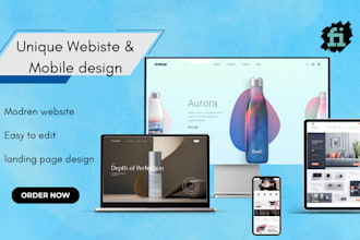 create high quality ui ux website and, mobile app design