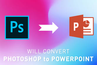 convert photoshop to powerpoint