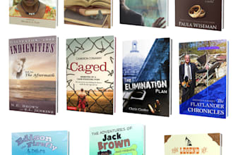 design amazon KDP book cover, ebook cover, amazon KDP cover