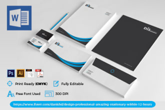 design professional amazing stationary within 12 hours