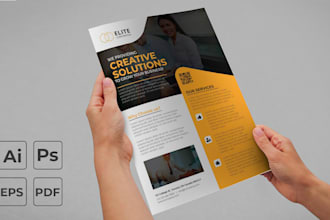 design beautiful and elegant flyer in 12 hours