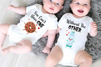do t shirt rompers  and hoodie design for baby and kids