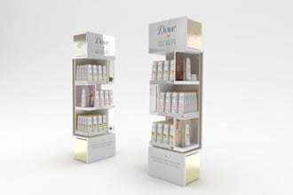 design creative display stand for your product