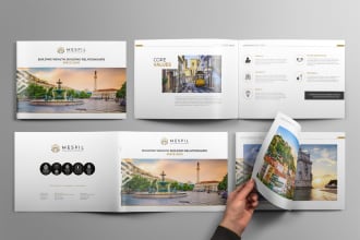 design company profile, brochure, proposal or annual report
