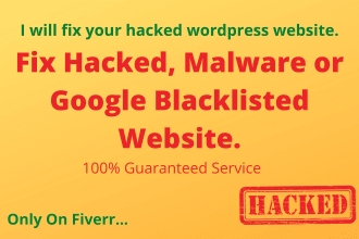 remove malware viruses and fix hacked wordpress website