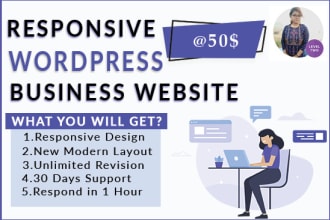 design custom website with divi and elementor