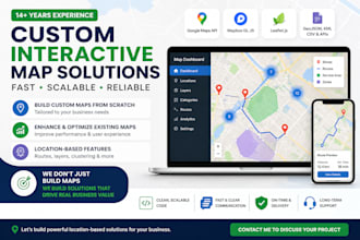 build custom maps using google maps, mapbox