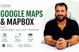 build custom google maps or mapbox for your website