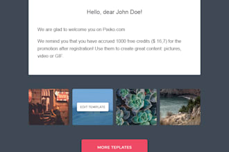 create email design for you