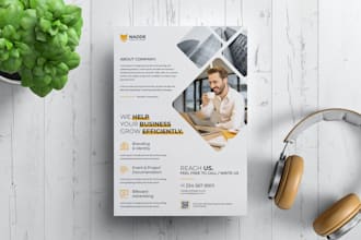 design a professional business brochure, company profile, and flyer
