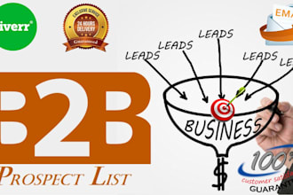 do b2b prospect list building for you