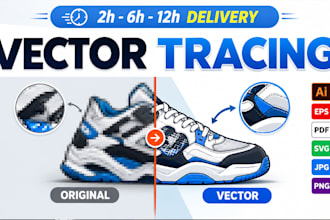 fix ai image, redraw ai image, and convert image to vector