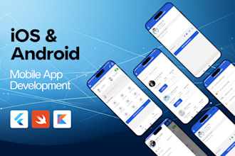 develop mobile apps using flutter for both ios and android