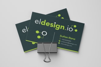 do 5 visiting card design print ready in 8 hours