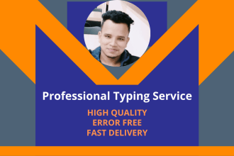 do ms word typing, retype documents, and convert pdf to word or excel
