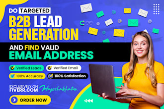 do targeted b2b lead generation and find valid email address