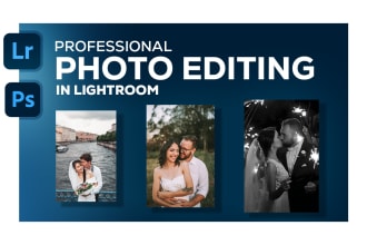 do lightroom editing and color correction of your photos