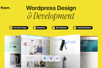 build wordpress website design or wordpress website development