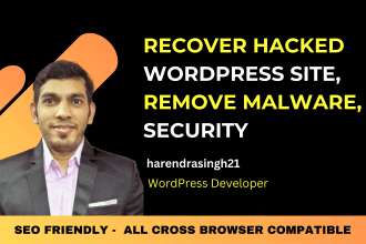 fix hacked wordpress websites and remove malware, website security expert