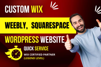 design redesign migrate weebly, squarespace, wix business website