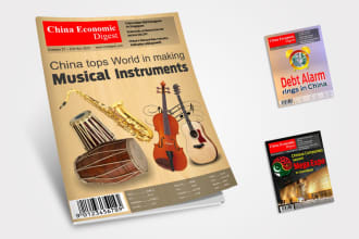 design awesome book cover or magazine cover