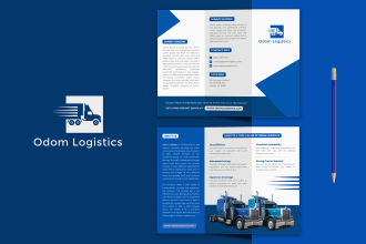 design creative brochures and marketing materials