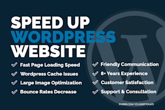 optimize the speed of your wordpress website