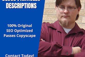 craft SEO friendly articles, blogs, and web content